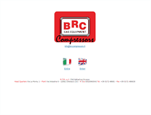 Tablet Screenshot of brccompressors.it